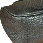 Prada Black Pebbled Leather Pochette