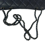 Chanel Paris-Salzburg Blue Bicolor Quilted Flap Bag 2014