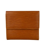 Louis Vuitton Brown Leather Elise Compact Wallet