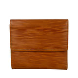 Louis Vuitton Brown Leather Elise Compact Wallet
