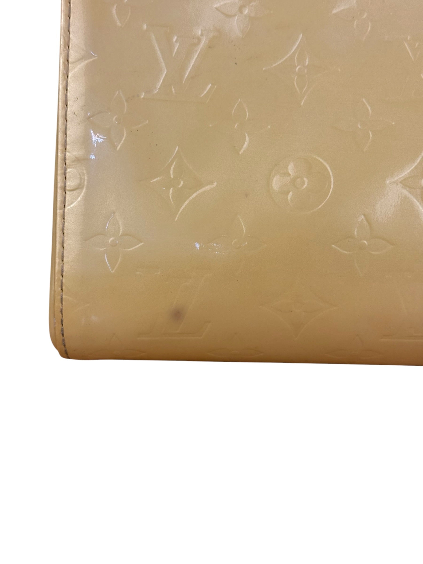 Louis Vuitton Yellow Monogram Vernis Roxbury Drive 2Way Handbag