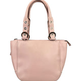 Salvatore Ferragamo Pink Saffiano Leather Shoulder Bag