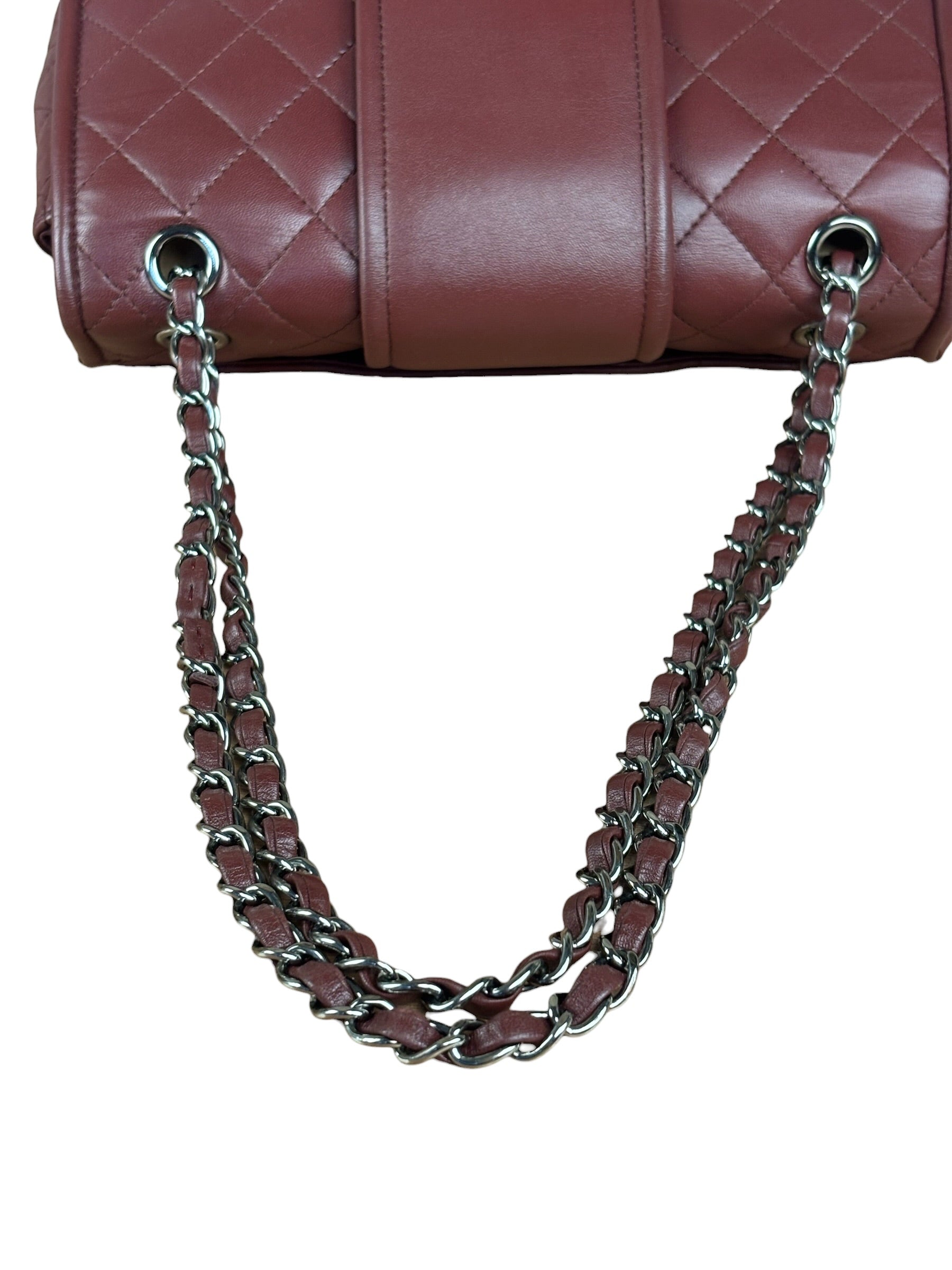 Chanel Burgundy Elementary Chic Flap 2018