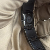 Fendi 4270L Black Pyramid Band Watch