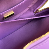 Chanel CC In Love Purple Quilted Leather Heart Bag 2022