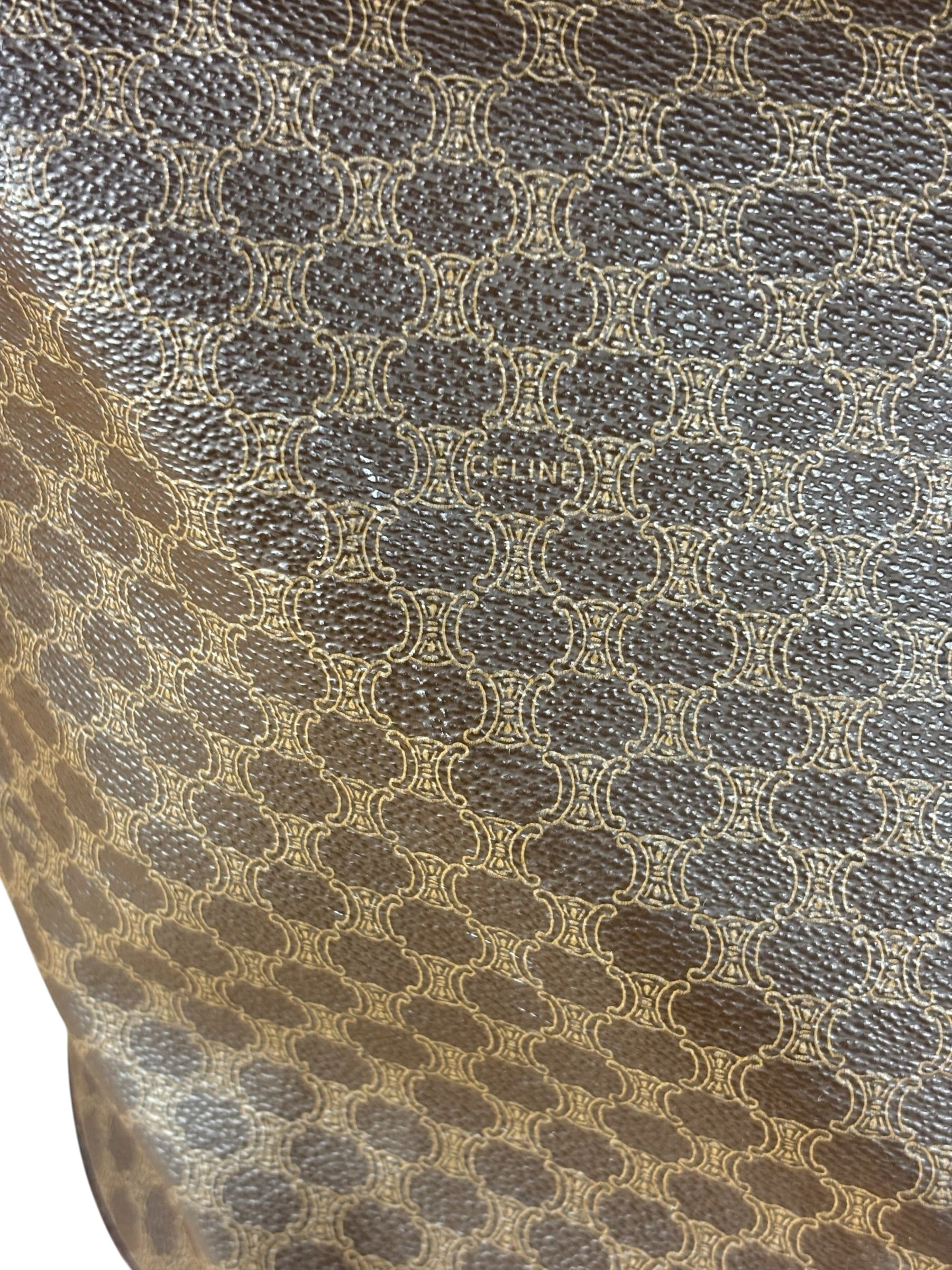 Celine Vintage Macadam Weekender Travel Bag