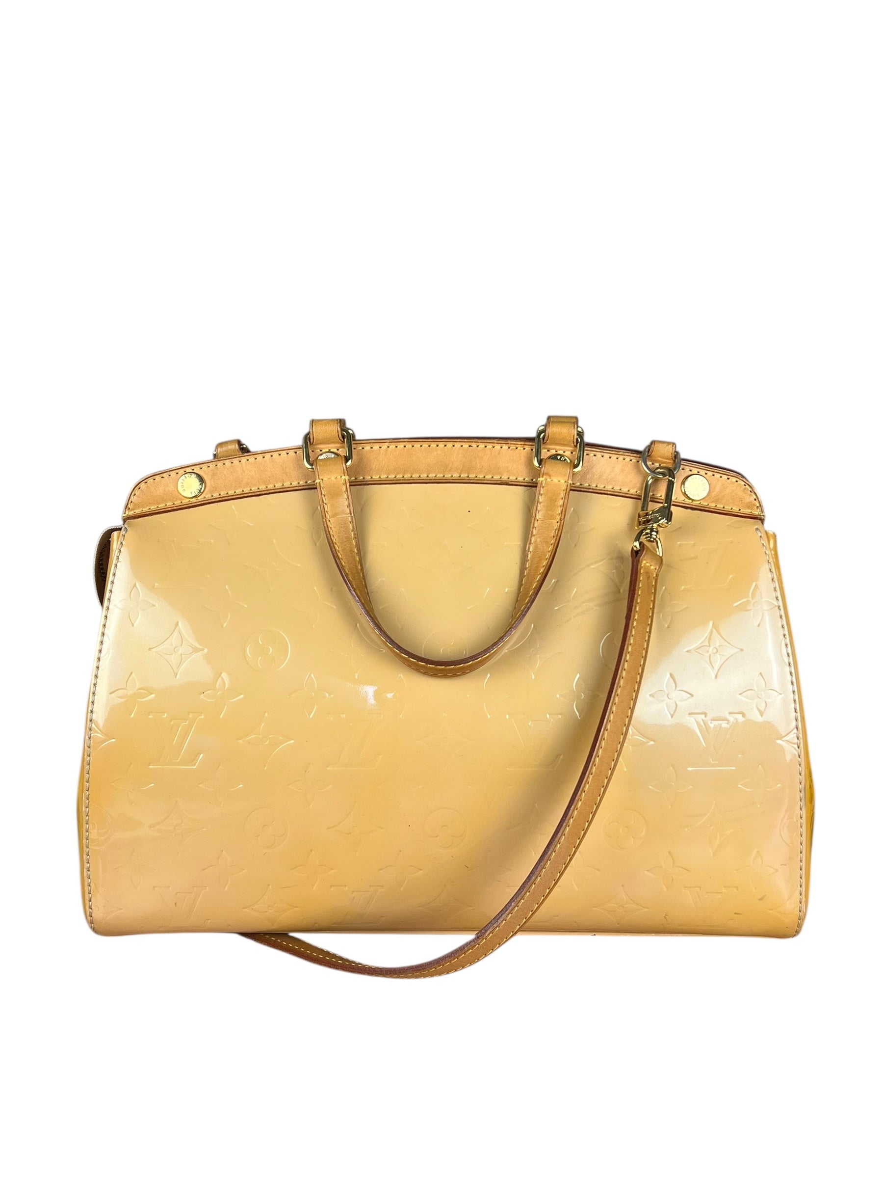 Louis Vuitton Monogram Vernis Brea MM 2-Way Bag