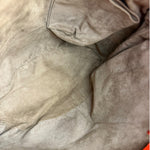 Bottega Veneta Sunset Orange Intrecciato Leather Hobo Tote