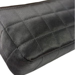 Chanel Black Satin Chocolate Bar Mini East-West Flap Bag