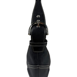 Coach Black Leather Soho Hobo Pochette