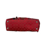Coach Red Leather Patchwork Handbag