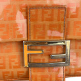 Fendi Orange Vinyl Mamma Baguette