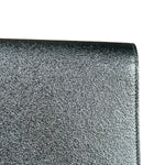 Saint Laurent Textured Metallic YSL Kate Clutch Bag