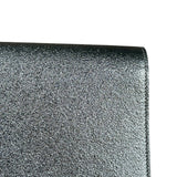 Saint Laurent Textured Metallic YSL Kate Clutch Bag