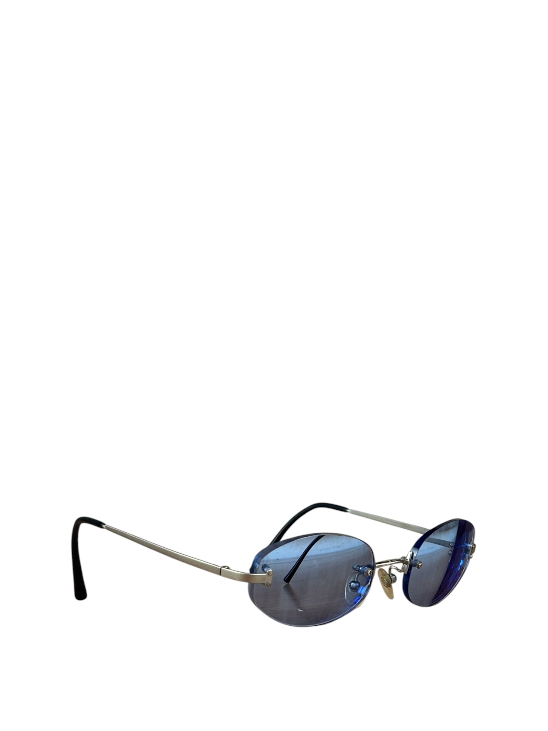 Chanel Vintage Oval Rimeless Sunglasses 4003 RX