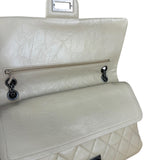 Chanel Aged Ivory Quilted Leather 2.55 Reissue Double Flap Bag 2009
