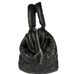 Chanel Black Caviar Quilted Coco Cocoon Bowler Bag 2009