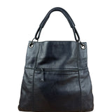 Bottega Veneta Black Cervo Hobo Bag
