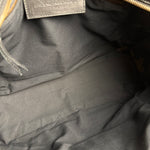 Balenciaga City Bag Canvas Leather Black Beige