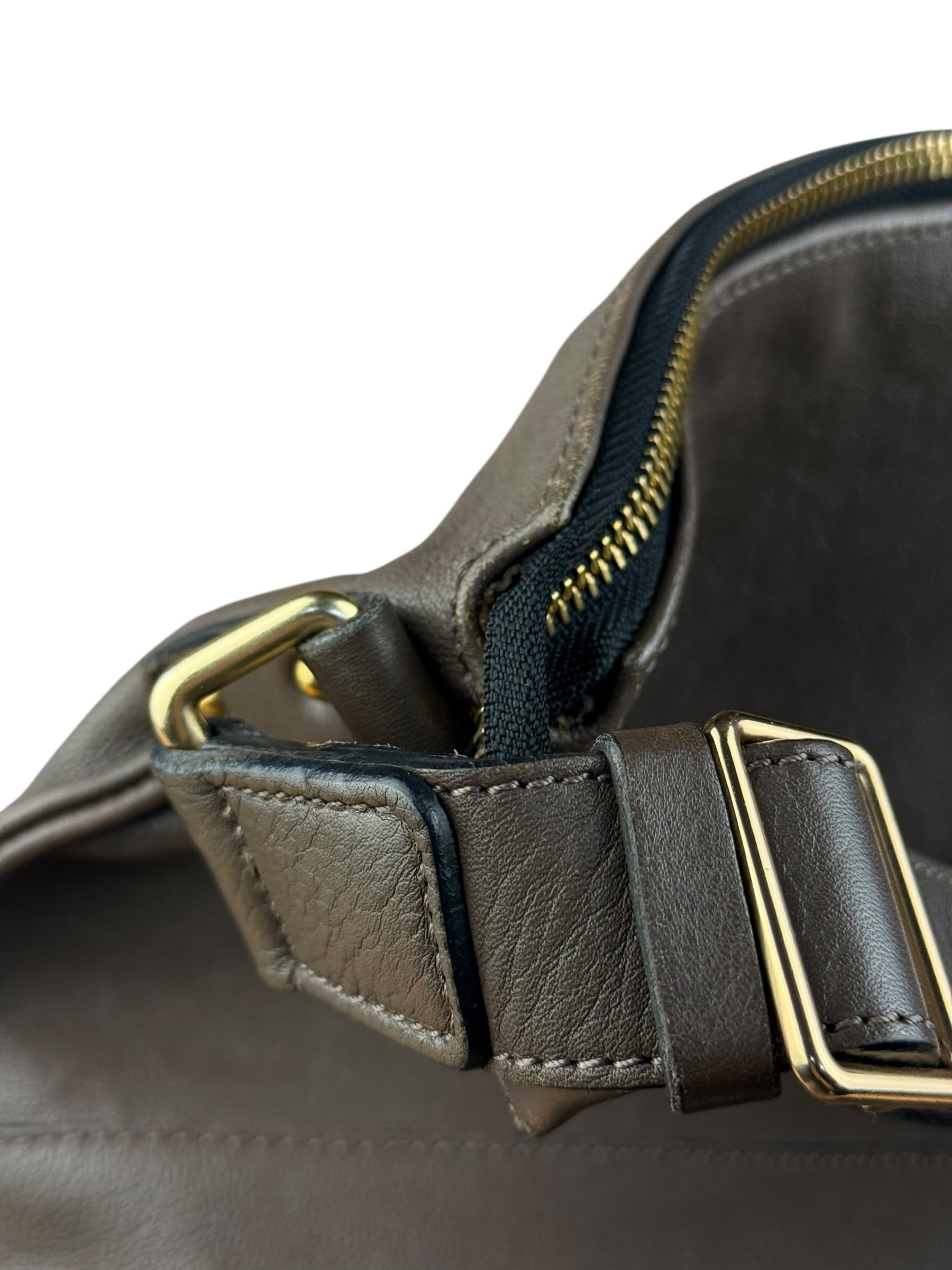 Chloé See by Chloé Brown Leather Pocket Shoulder Bag