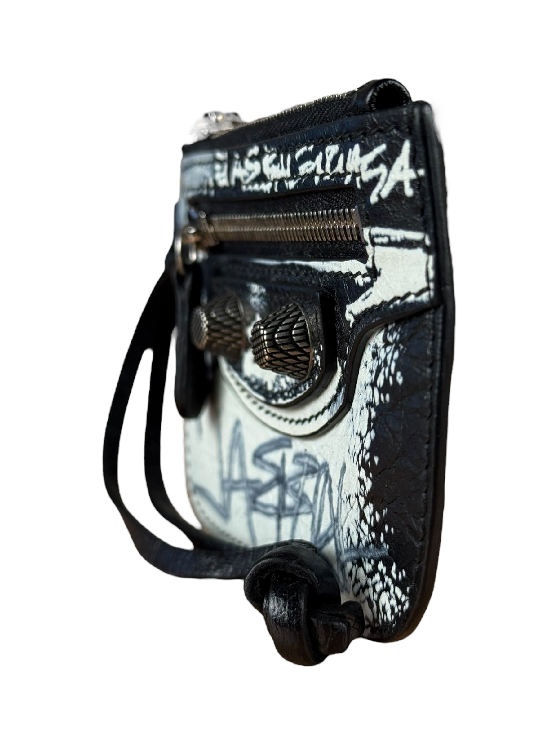 Balenciaga Graffiti  Zipper Pouch