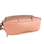 Gucci Bree Microguccissima Leather Camera Bag Pink