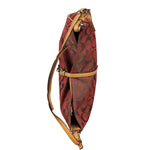 Coach Multicolor Leather Trim Signature Canvas Shoulder Bag