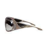 Givenchy Silver Giv Cut Shield Sunglasses