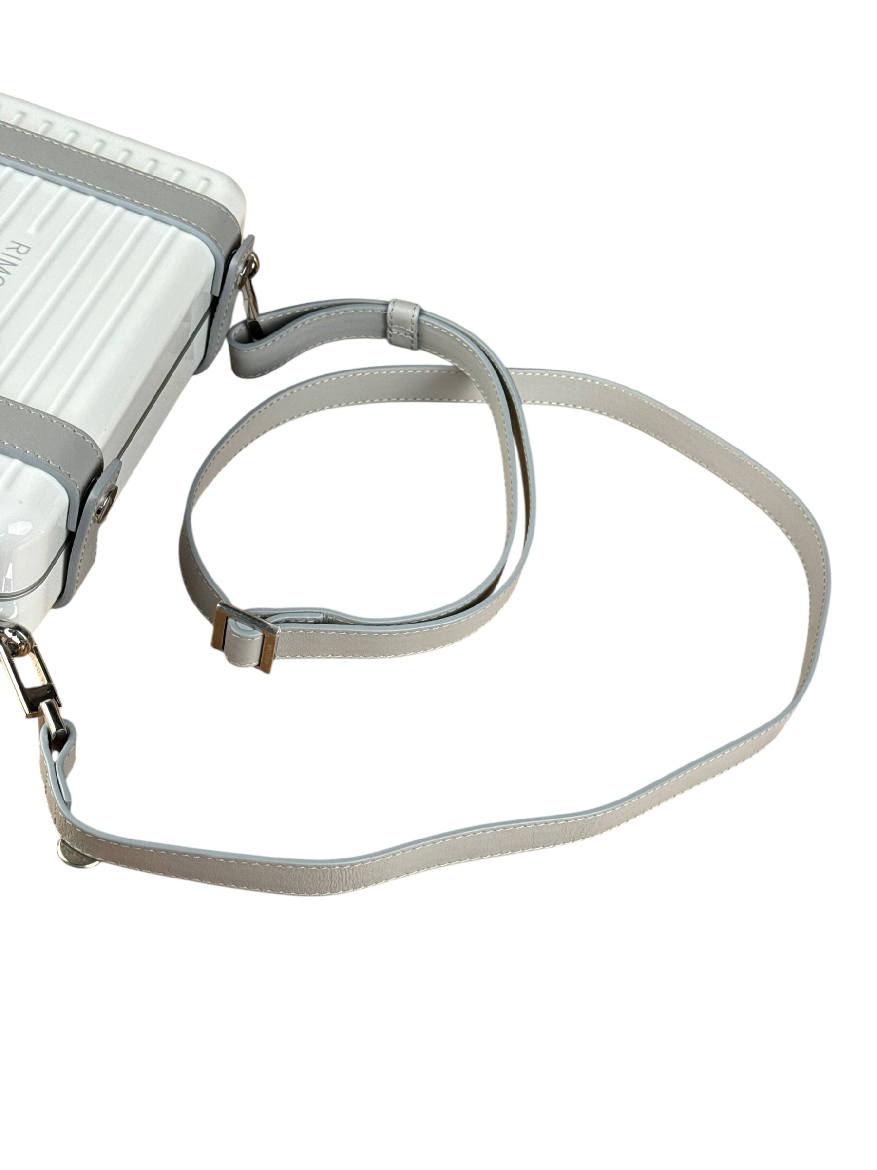Rimowa Personal Polycarbonate Crossbody Clutch White