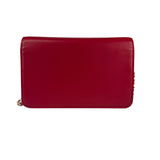 Chanel Pink Leather Wallet on Chain Crossbody Bag 2017