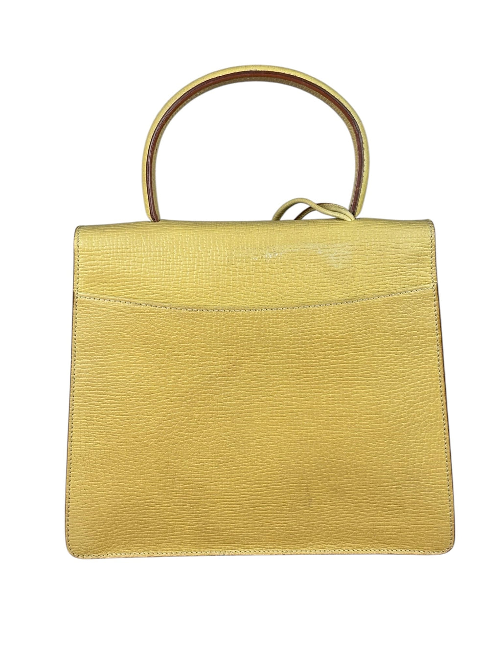 Loewe Muted Yellow Barcelona Two-Way Bag