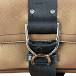 Christian Dior Bronze Coated Canvas Hardcore Shoulder Bag