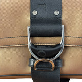Christian Dior Bronze Coated Canvas Hardcore Shoulder Bag