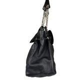 Christian Dior Vintage Black Leather Le Trente Shoulder Bag
