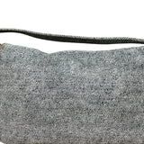 Fendi Light Denim Toned Canvas Baguette Shoulder Bag