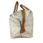 Christian Dior Vintage Honeycomb Zip Tote