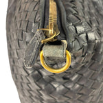 Bottega Veneta Black Intrecciato Large Handbag
