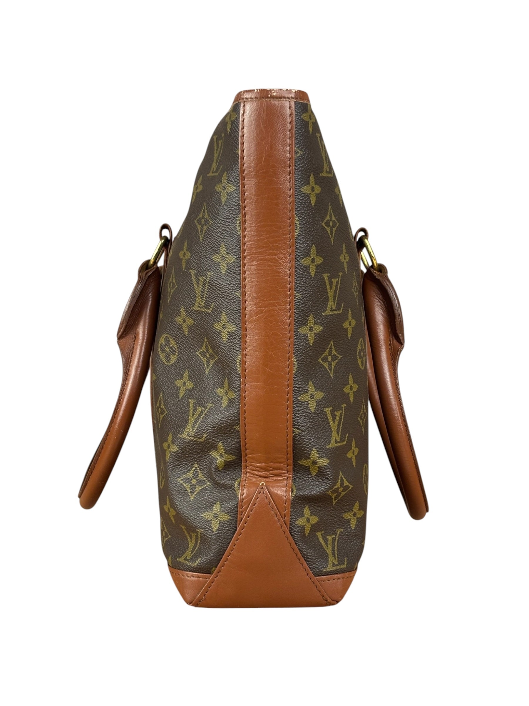 Louis Vuitton Vintage Monogram Sac Weekend Tote Bag MM