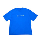 Balenciaga Blue Logo T-Shirt