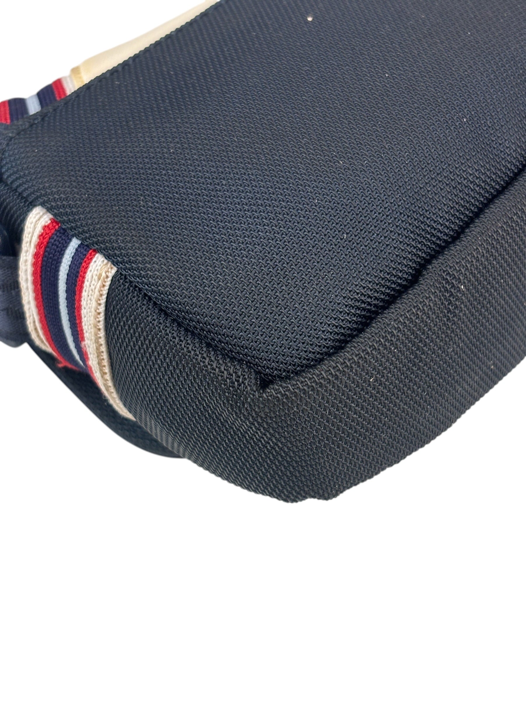 Chanel Navy Cloth Sport Line Shoulder Bag 2005