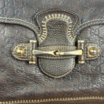 Gucci New Pelham Brown Leather Handbag