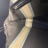 Fendi FF Wave Canvas Shoulder Tote