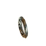 Chrome Hearts 925 Silver Scroll Bag Ring