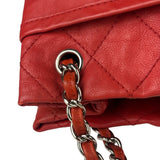 Chanel Red Quilted Leather Natural Beauty Chain Tote 2010