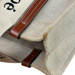 Chloé Canvas Beige/Brown Medium Woody Tote