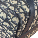Christian Dior Vintage Trotter Oblique Bowling Mini Boston Hand Bag