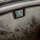 Fendi Pelle Rosa Beaded Baguette