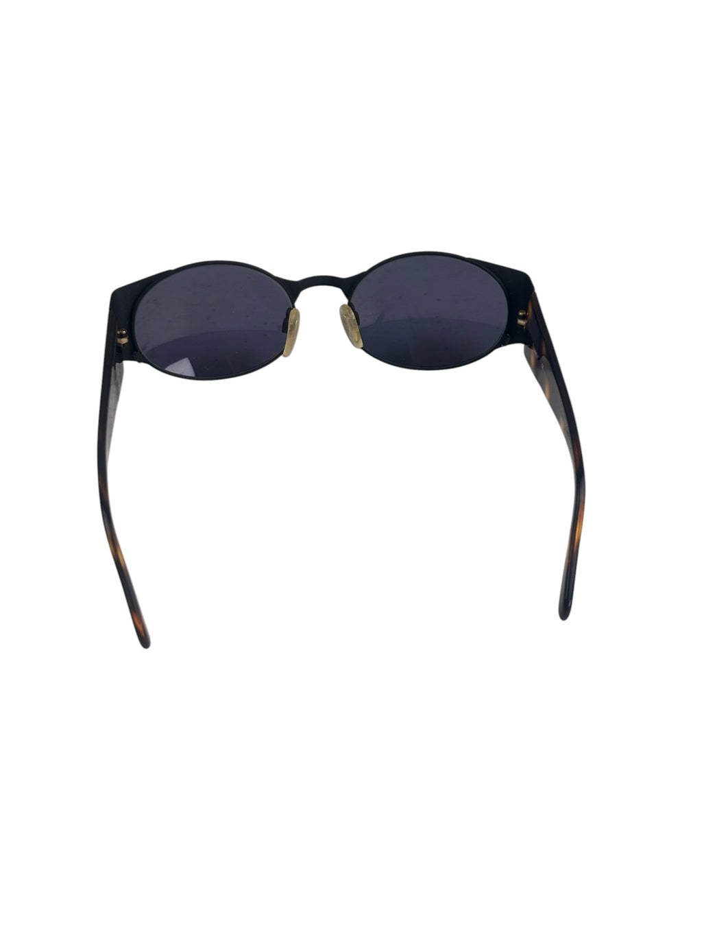 Chanel Tortoise-Shell Oval Sunglasses RX