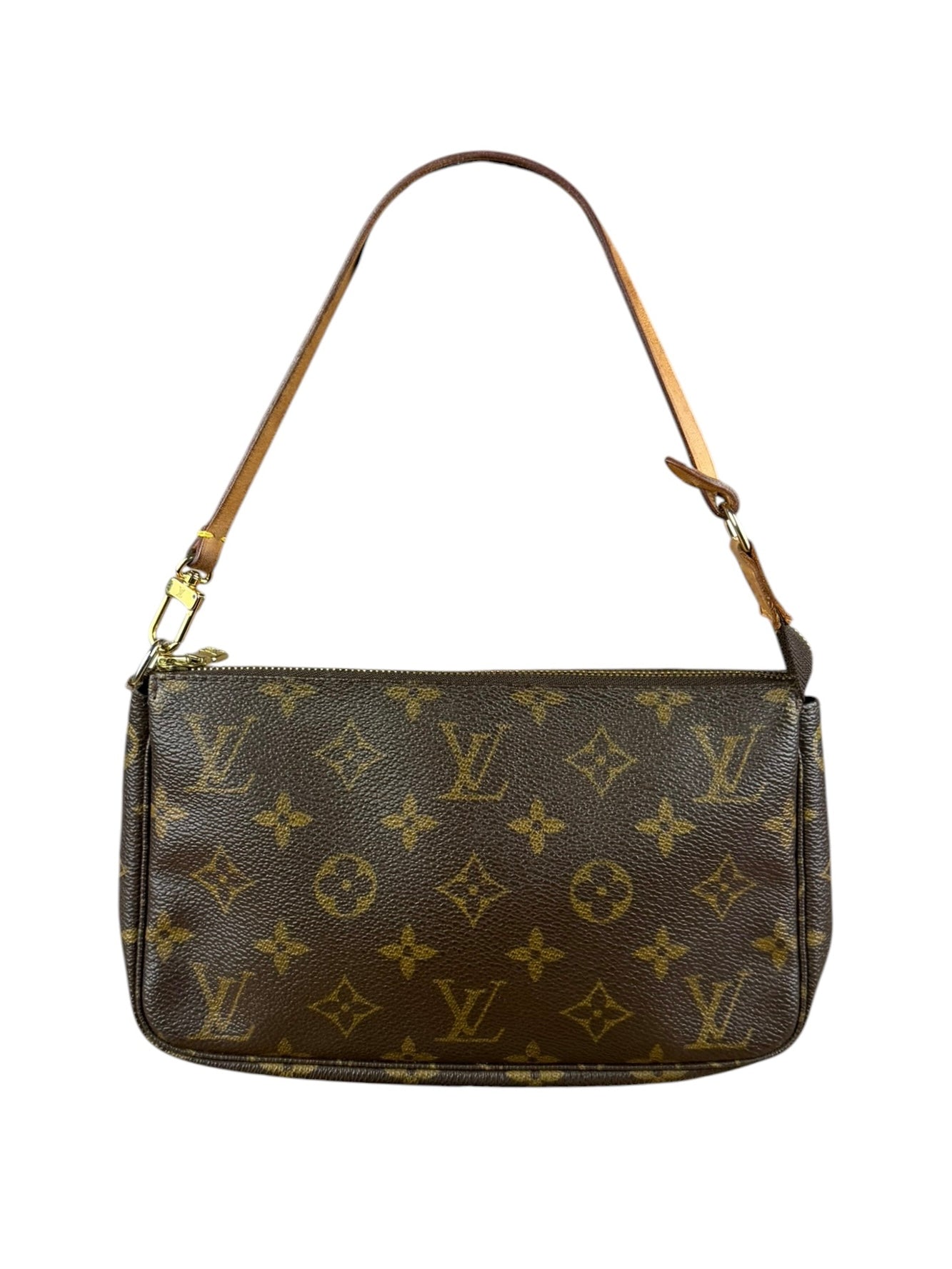 Louis Vuitton Leather Monogram Pochette