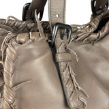 Bottega Veneta Intrecciato Leather Fringe Handbag